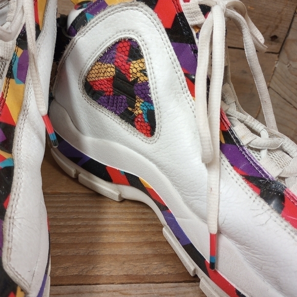 FILA Grant Hill 2, 90s Retro, White Multicolor Men's Size 11. - Picture 3 of 9